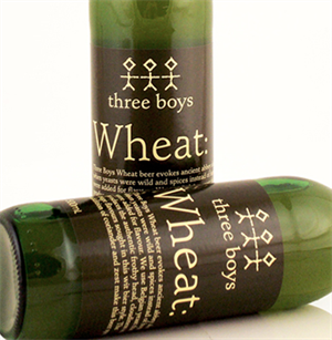 three boys wheat