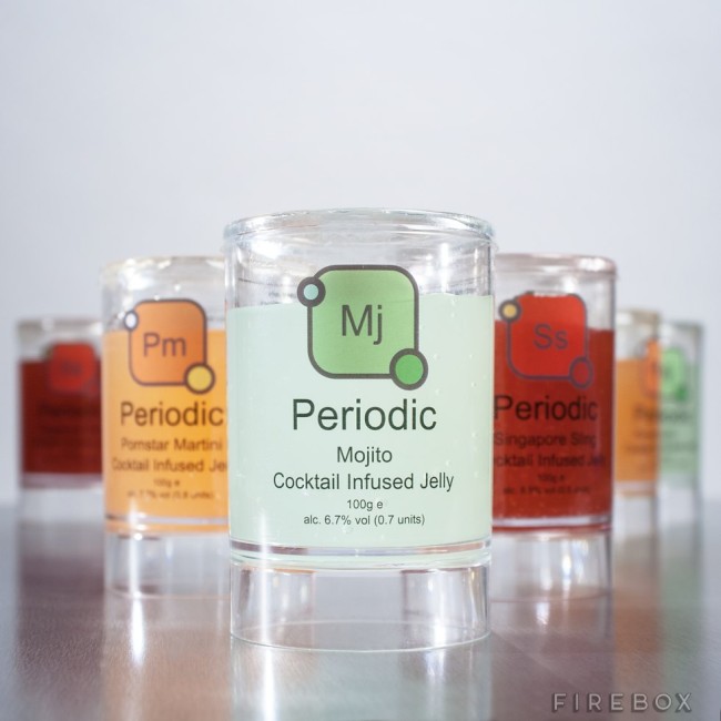 Periodic Cocktail Jelly Shots