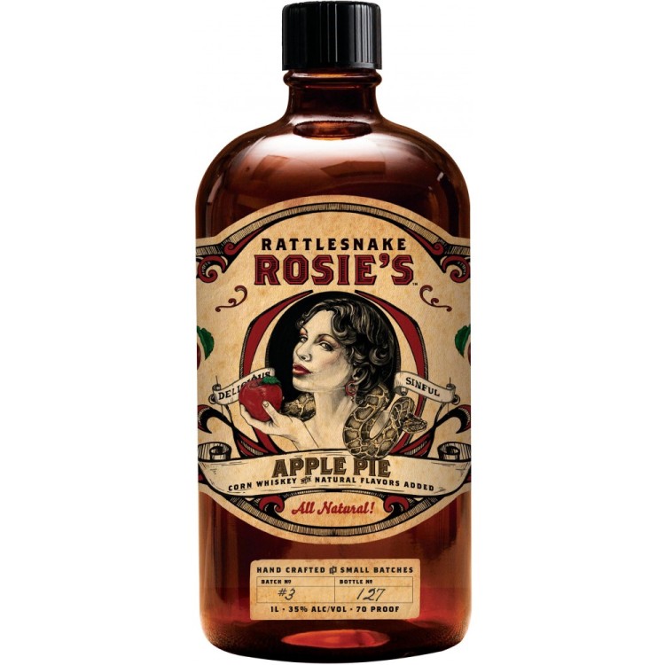 Rattlesnake Rosie's Apple Pie Corn Whiskey